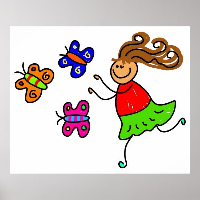 Butterfly Kid Poster (Front)