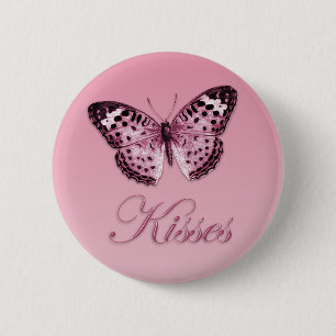 Butterfly Kisses Button