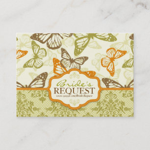 Butterfly Kisses Charming Business Card