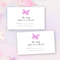 Butterfly Kisses How many candies