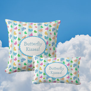 Butterfly Kisses Personalized  Cushion