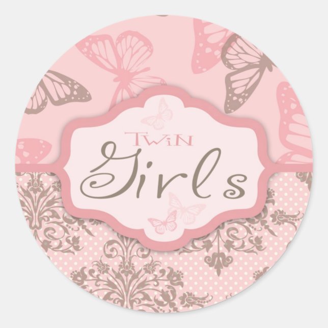 Butterfly Kisses Petal Sticker (Front)