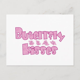 Butterfly Kisses Postcard