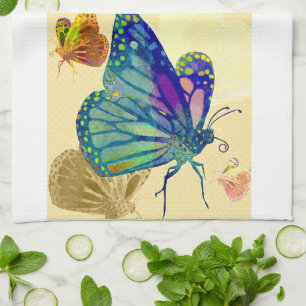 Butterfly Kitchen Tea Towel