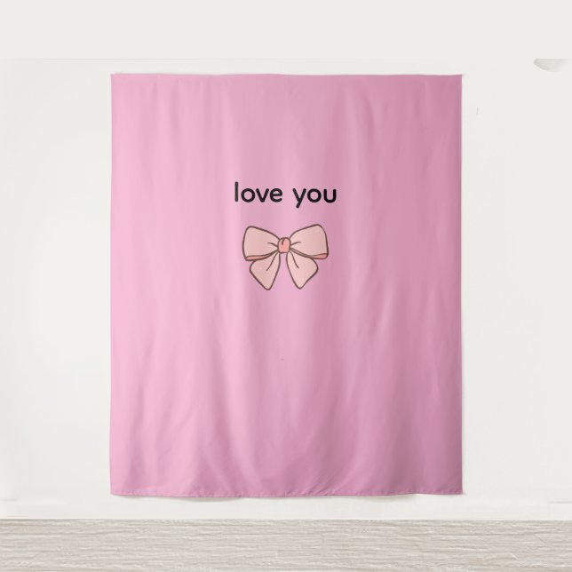 Butterfly knot drapery tapestry (Front)