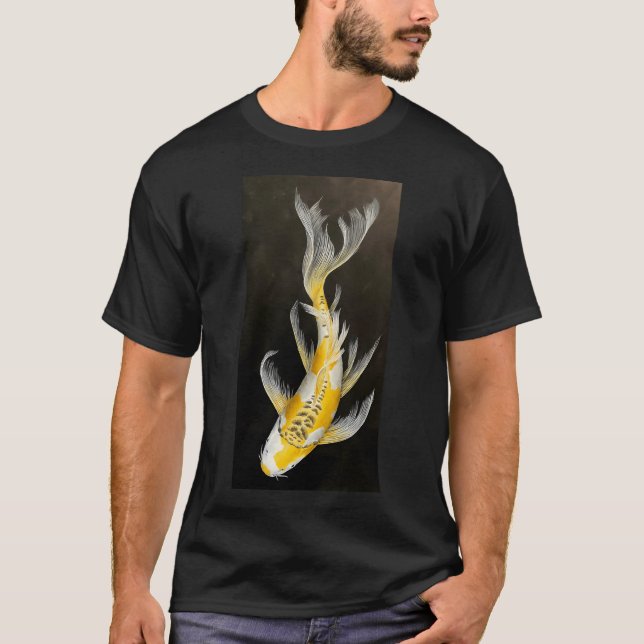 Butterfly Koi Yellow T-Shirt (Front)