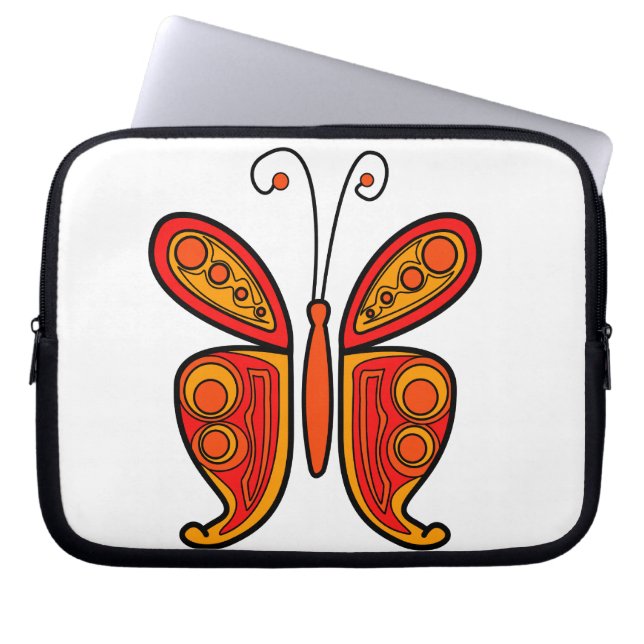 Butterfly Laptop Sleeve (Front)