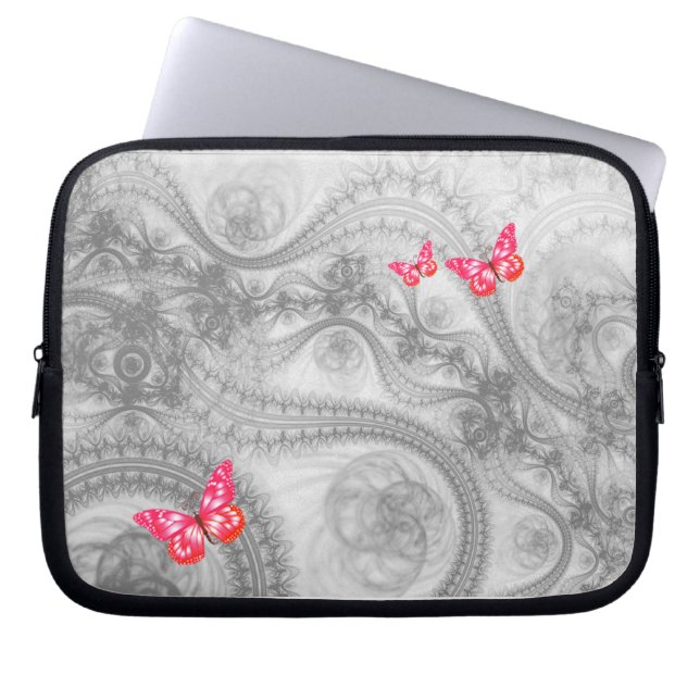 butterfly laptop sleeve (Front)