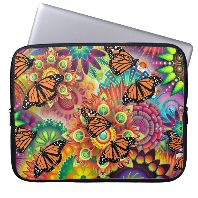 Butterfly Laptop Sleeve (Front)