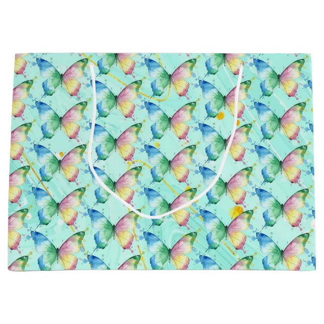 Butterfly Large Gift Bag (Front)