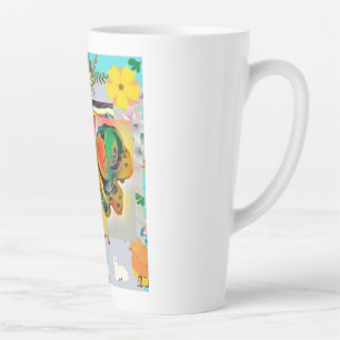 Butterfly Latte Mug