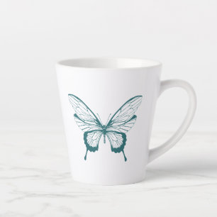 Butterfly Latte Mug