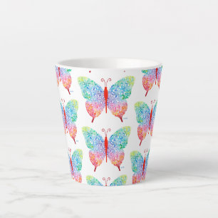 Butterfly Latte Mug