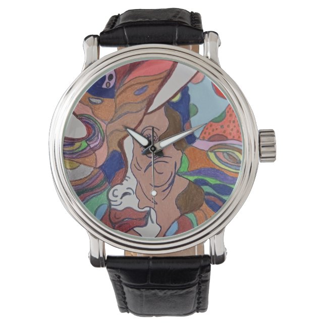 Butterfly Leaf Portrait Watch (Front)
