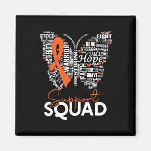 Butterfly Leukaemia Blood Cancer Awareness Support Magnet