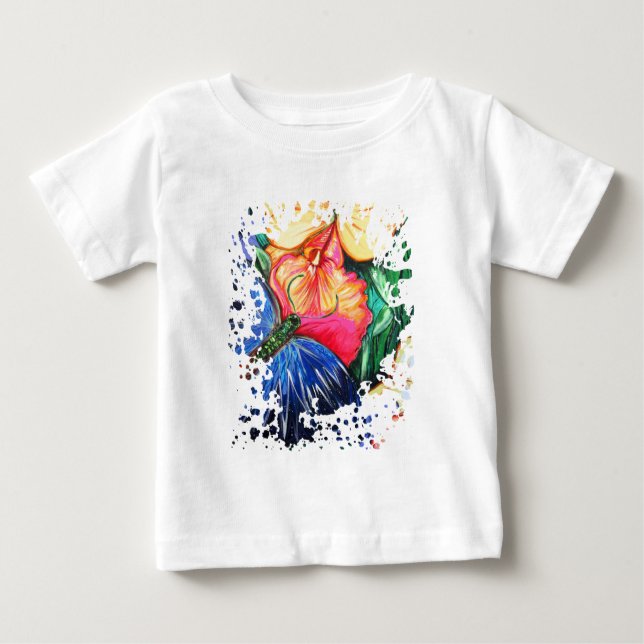 Butterfly Life Baby T-Shirt (Front)