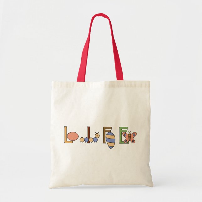 Butterfly Life Cycle Bag (Front)