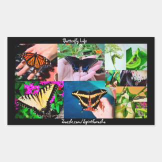 Butterfly Life  Rectangular Sticker