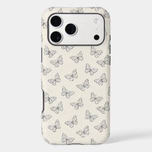 Butterfly Line Art Pattern