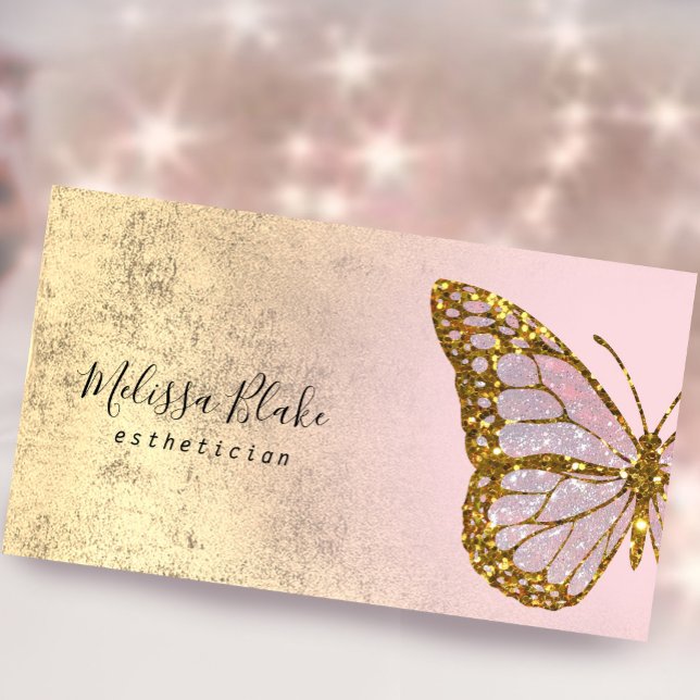 butterfly logo business card (Creator Uploaded)