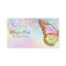 butterfly logo faux pastel glitter 