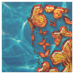 Butterfly Love 1 Options Custom Fabric