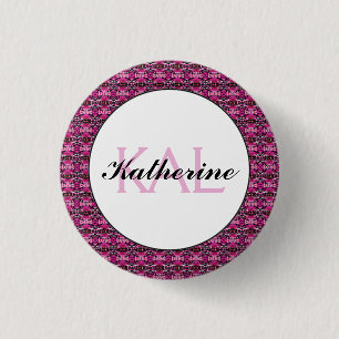 Butterfly Love Abstract Love Personalised 3 Cm Round Badge