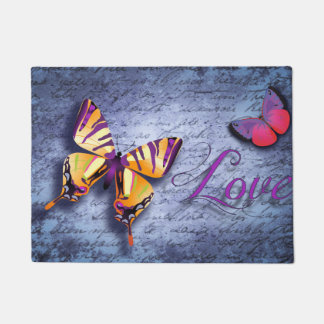 Butterfly Love Doormat