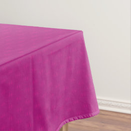 Butterfly Love | Magenta Lace Tablecloth