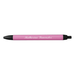Butterfly Love Solid Colour Magenta 3 Personal Black Ink Pen