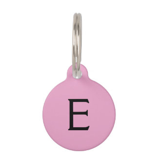 Butterfly Love | Solid Colour Magenta 4 Personal Pet Tag