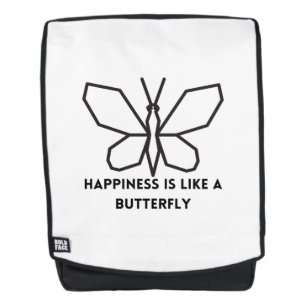 Butterfly Lovers: Happiness Is Like A Butterfly Backpack