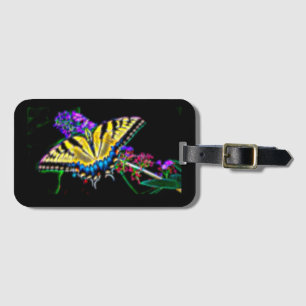 Butterfly Luggage Tag
