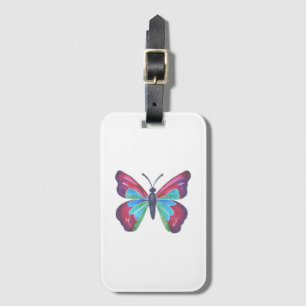 Butterfly Luggage Tag