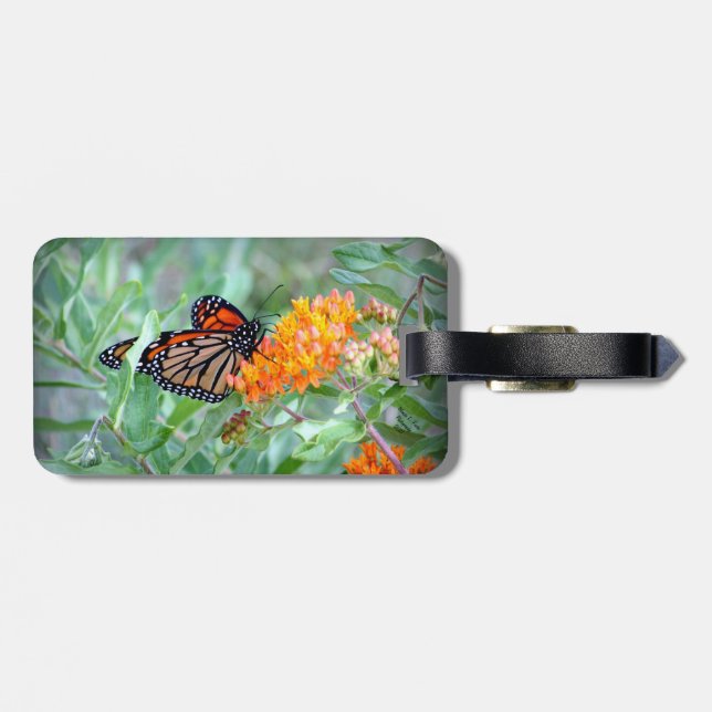 Butterfly Luggage Tag (Back Horizontal)