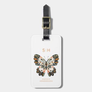 Butterfly Luggage Tag