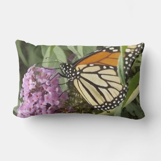 Butterfly Lumbar Pillow (Front)