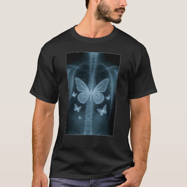 Butterfly Lungs X-Ray T-Shirt (Front)
