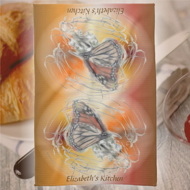 Butterfly Magic Tea Towel (Creator Uploaded)