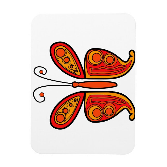 butterfly magnet (Vertical)