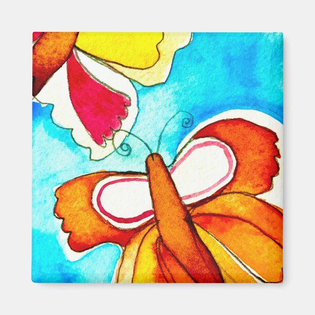 Butterfly  magnet (Front)