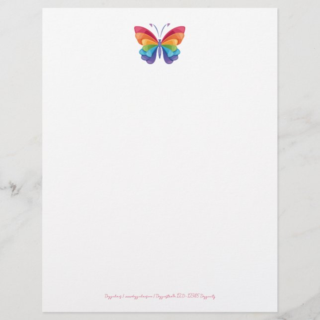 Butterfly Make Every Message Take Flight (Front)