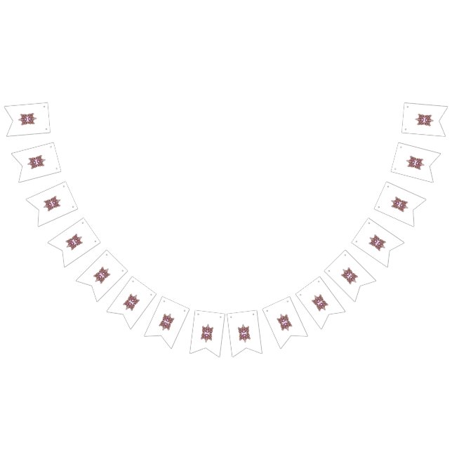 Butterfly Mandala Art • Boho Floral Design Bunting (All)