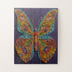 Butterfly Mandala Jigsaw Puzzle