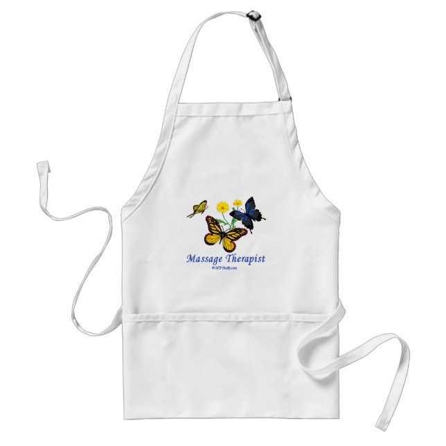Butterfly Massage Therapist Standard Apron (Front)