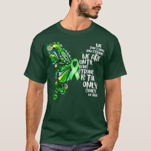 Butterfly Mental Health Green Ribbon Awareness 622 T-Shirt