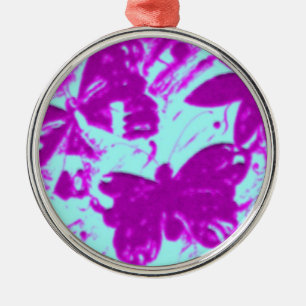 Butterfly Metal Tree Decoration