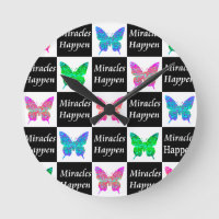 BUTTERFLY MIRACLES HAPPEN DESIGN
