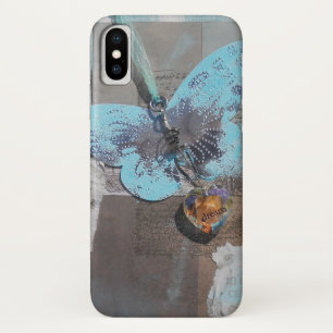 Butterfly Mixed Media Art Case-Mate iPhone Case
