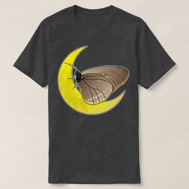 Butterfly Moon T-Shirt (Design Front)